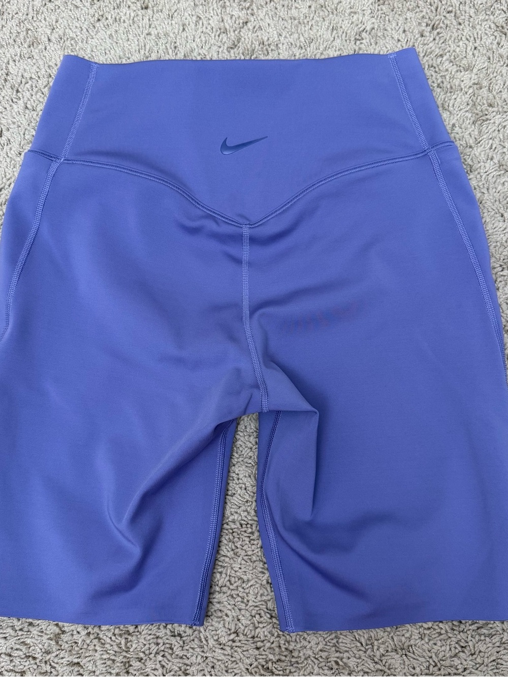 Nike Universa High-Waisted Biker Shorts - Picture 9 of 12